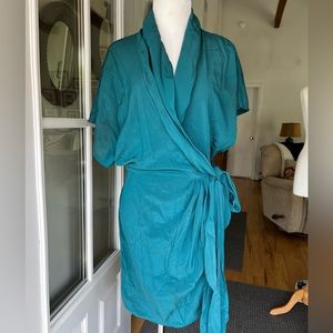 Calypso Silk Kimono Wrap Dress